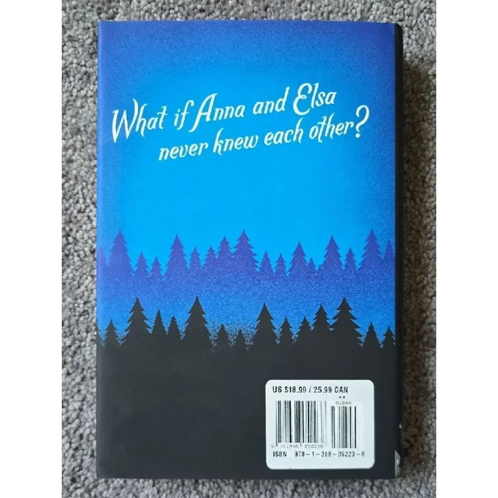 Disney Conceal, Don't Feel Hardcover - Blue & Black